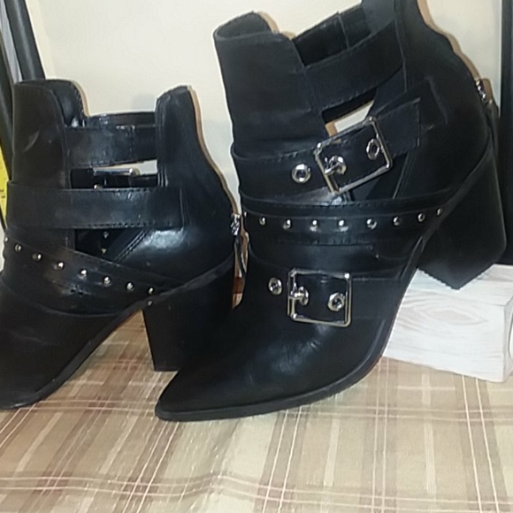 BLACK ALDO BOOTS - Picture 3 of 15